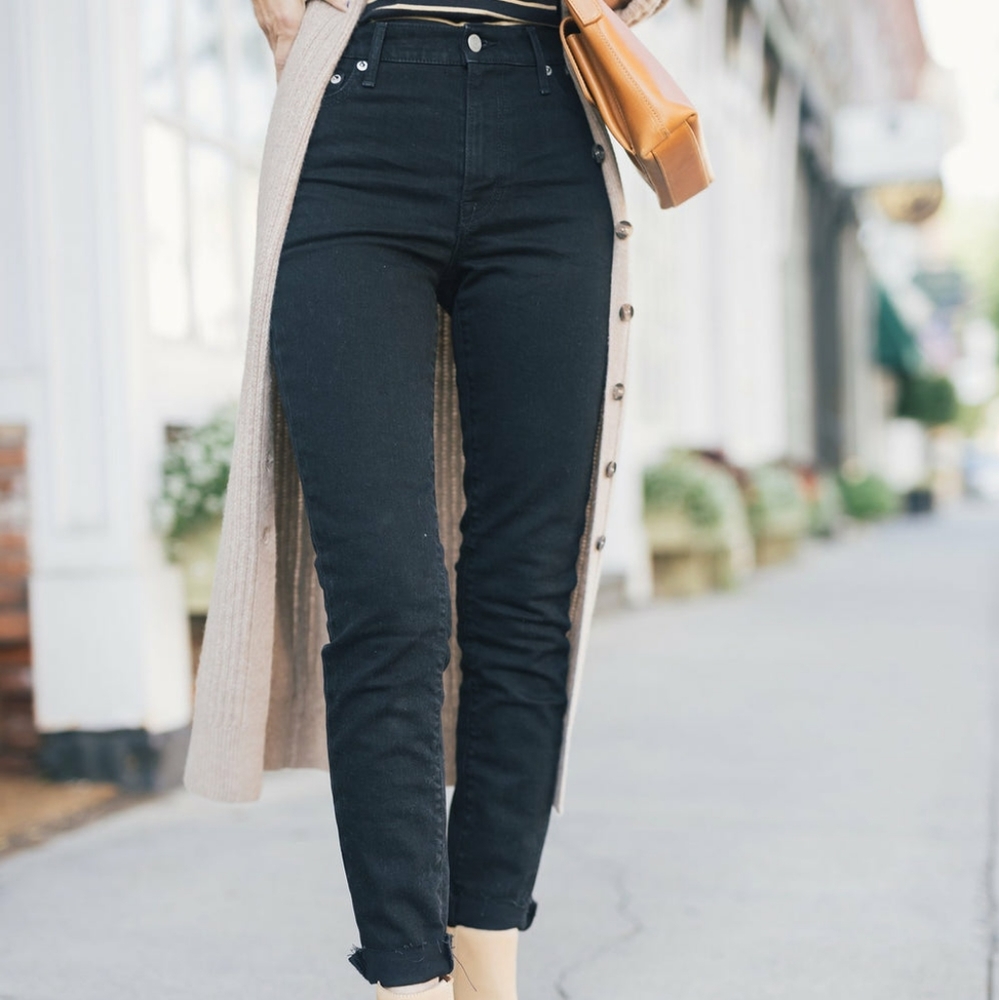 NWT ABLE; The Clarissa High Rise jeans
